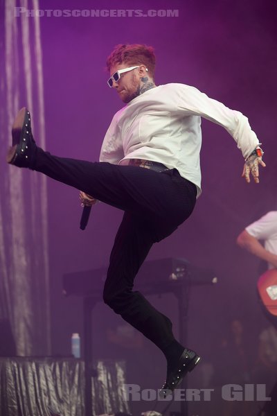 FRANK CARTER AND THE RATTLESNAKES - 2024-08-22 - SAINT CLOUD - Domaine National - Scene de la Cascade - 